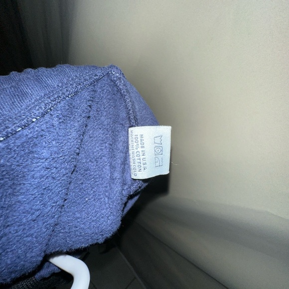 Sporty & Rich navy sweatpants size 30 - Picture 7 of 8